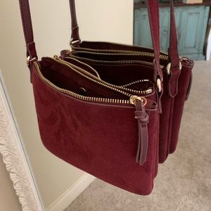 Suede Crossbody